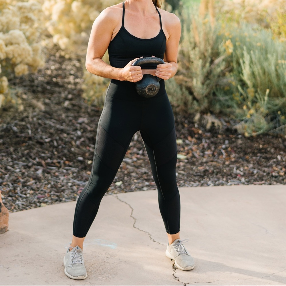 Zyia Black Momentum Brilliant Hi-Rise Leggings
